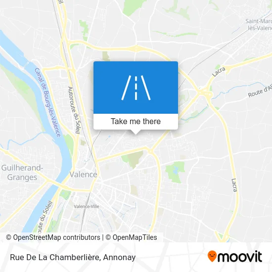 Rue De La Chamberlière map