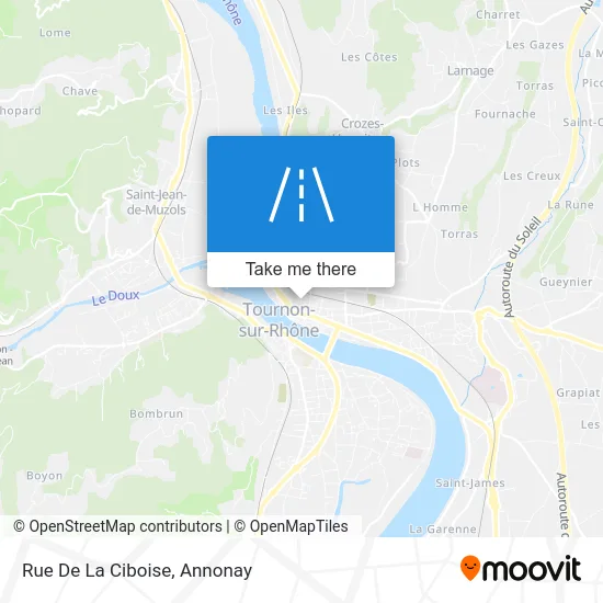 Rue De La Ciboise map