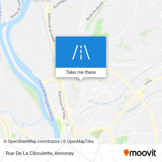 Rue De La Ciboulette map