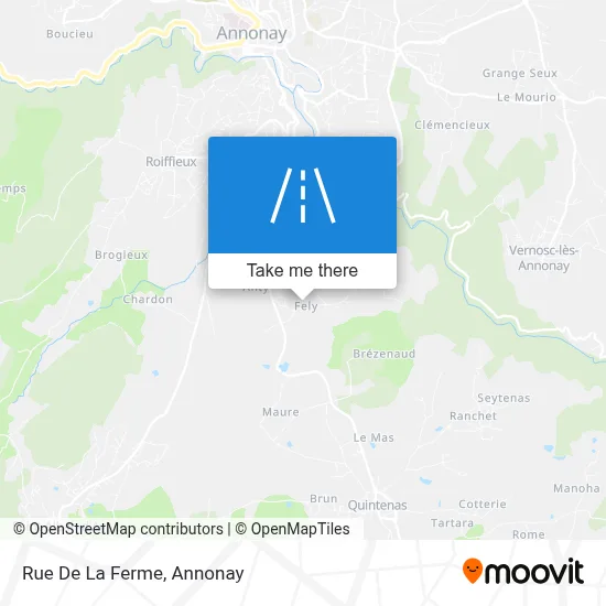 Rue De La Ferme map
