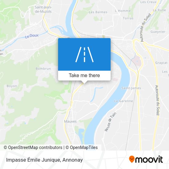 Impasse Émile Junique map