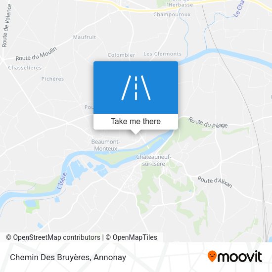 Chemin Des Bruyères map