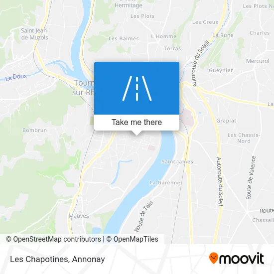 Les Chapotines map