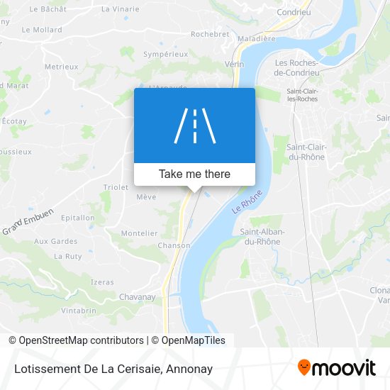 Lotissement De La Cerisaie map