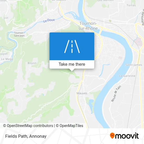 Chemin Des Champs map