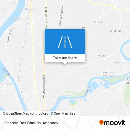 Chemin Des Chauds map