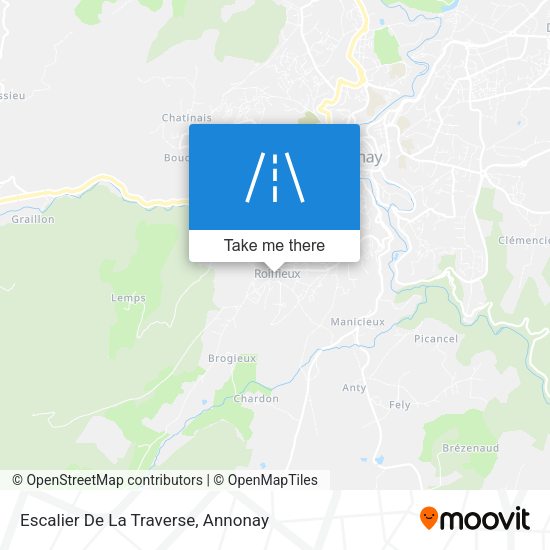 Escalier De La Traverse map
