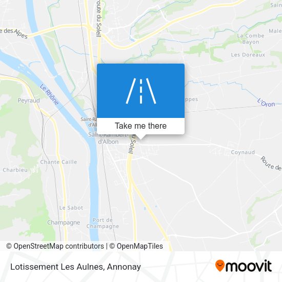 Lotissement Les Aulnes map