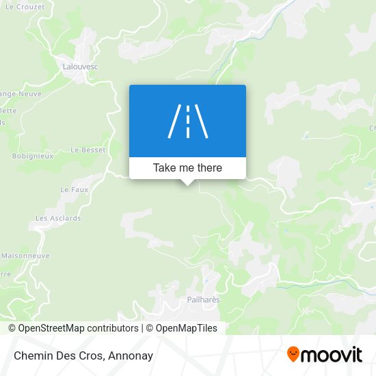 Chemin Des Cros map