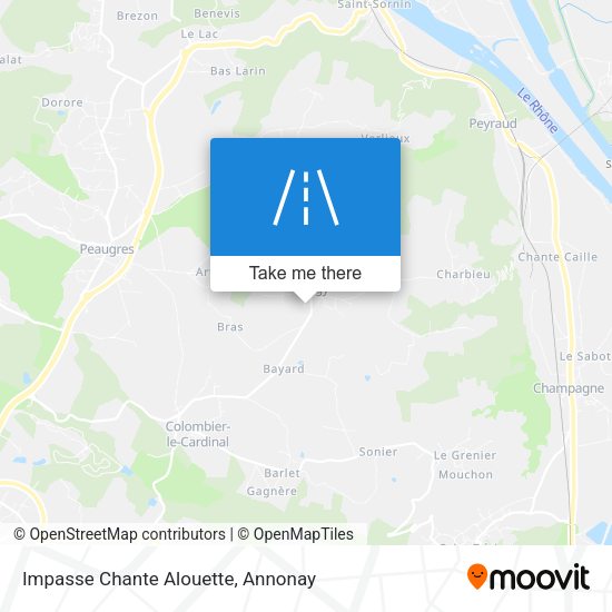 Impasse Chante Alouette map