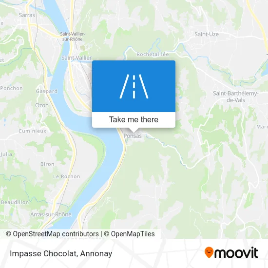Impasse Chocolat map