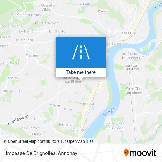 Impasse De Brignolles map
