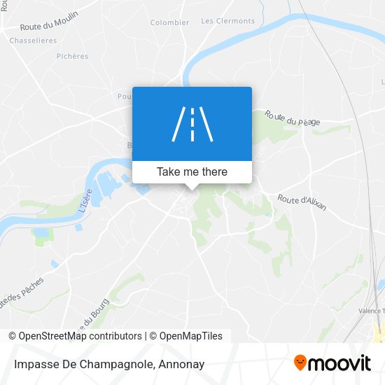 Impasse De Champagnole map