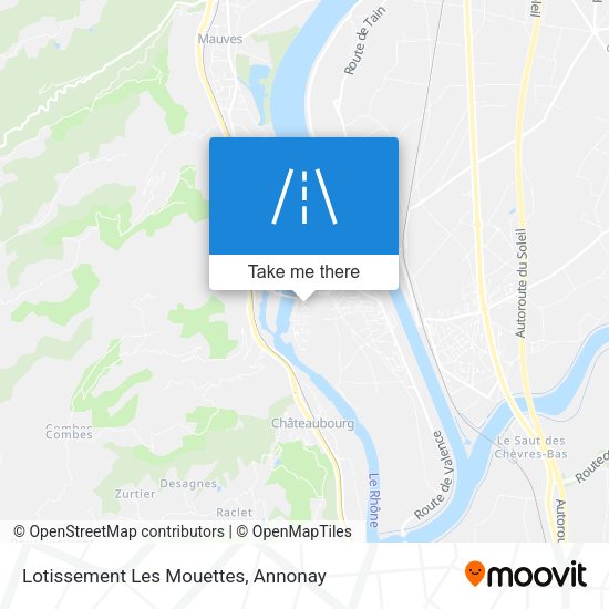 Lotissement Les Mouettes map