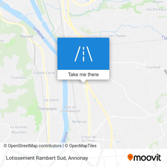 Lotissement Rambert Sud map