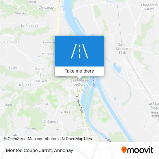 Montée Coupe Jarret map