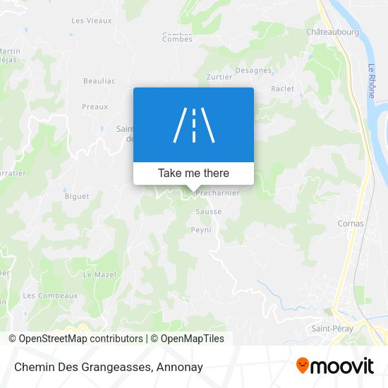 Chemin Des Grangeasses map