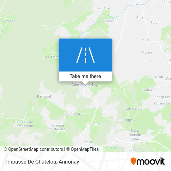 Impasse De Chatelou map