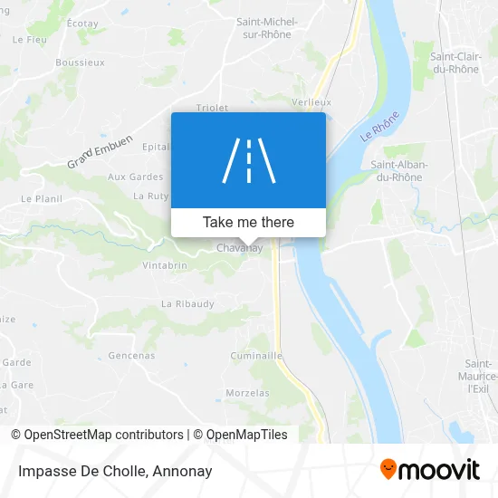 Impasse De Cholle map