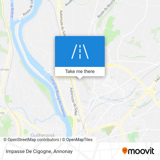 Impasse De Cigogne map