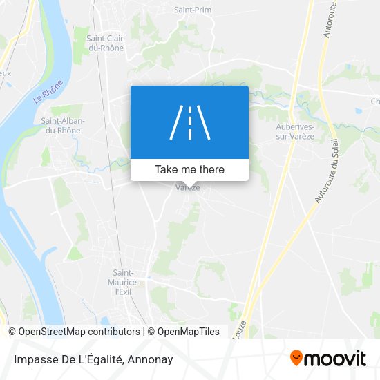 Impasse De L'Égalité map