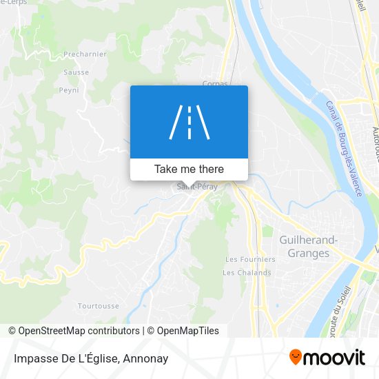Impasse De L'Église map