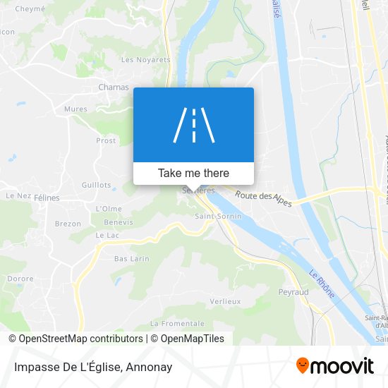 Impasse De L'Église map