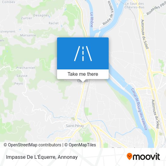 Impasse De L'Équerre map