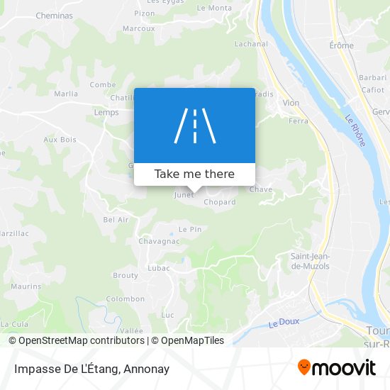 Impasse De L'Étang map