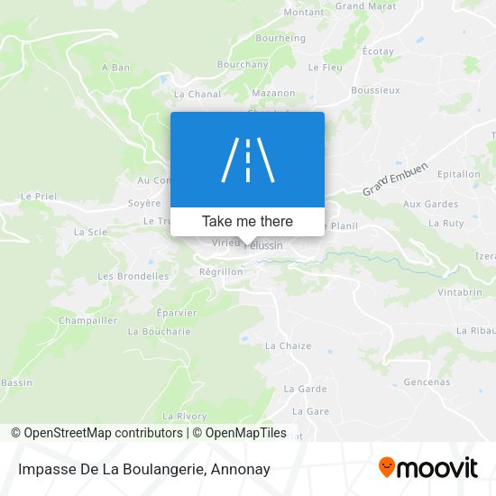 Impasse De La Boulangerie map