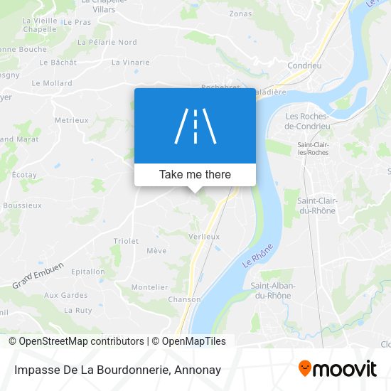Impasse De La Bourdonnerie map