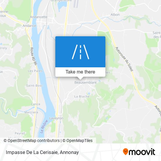 Impasse De La Cerisaie map