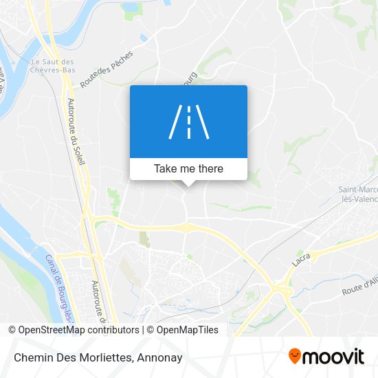 Chemin Des Morliettes map