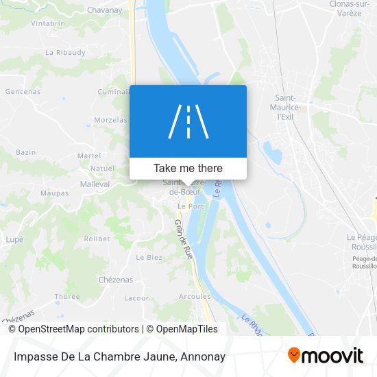Impasse De La Chambre Jaune map