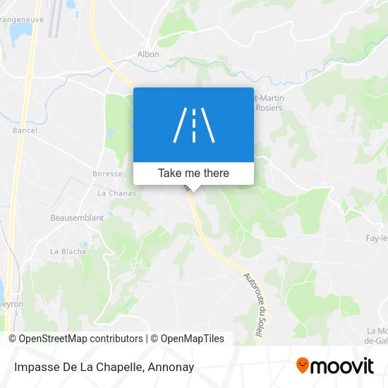 Impasse De La Chapelle map