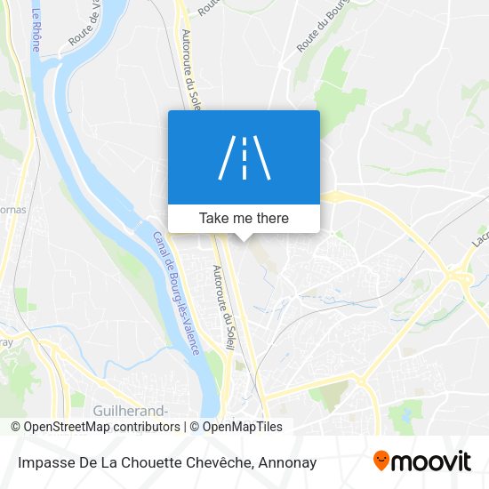 Impasse De La Chouette Chevêche map