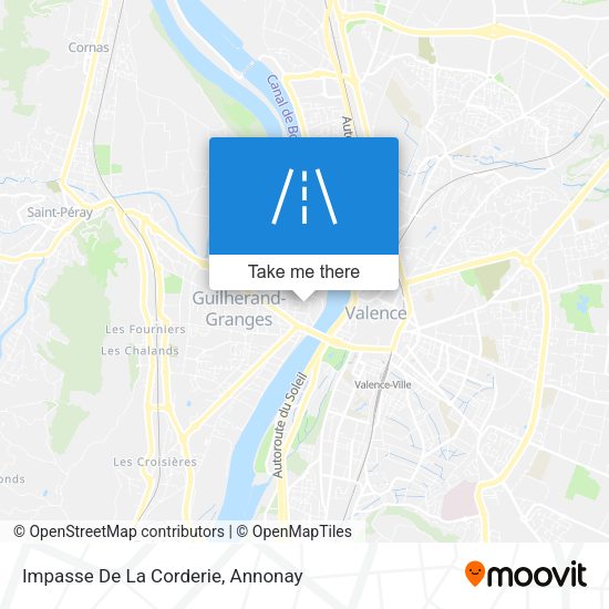 Impasse De La Corderie map