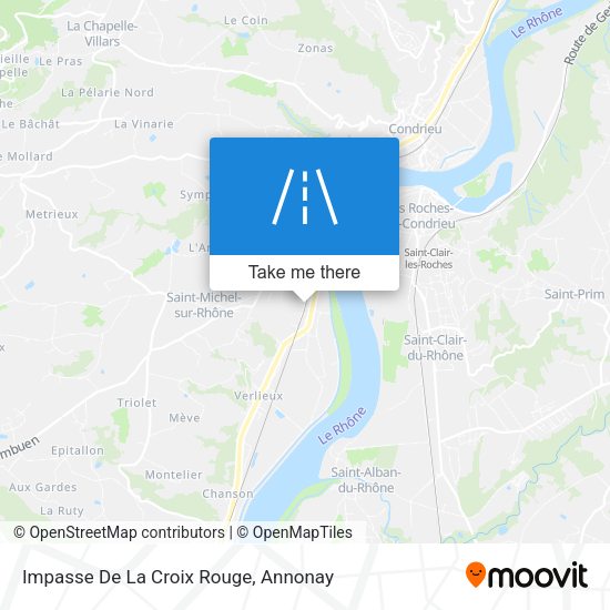 Impasse De La Croix Rouge map