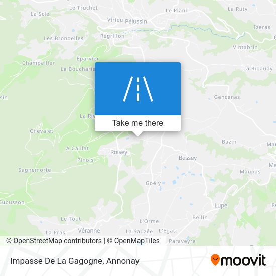 Impasse De La Gagogne map
