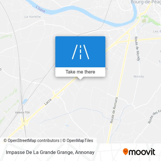 Impasse De La Grande Grange map