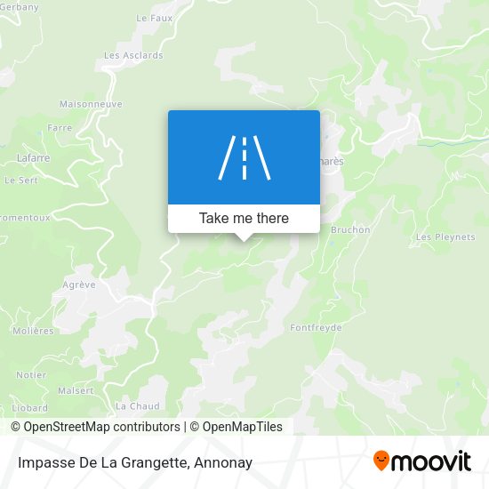 Impasse De La Grangette map