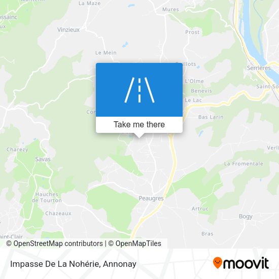 Impasse De La Nohérie map