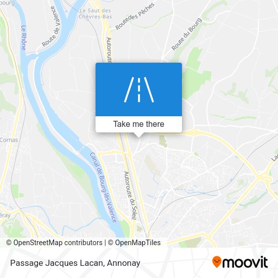 Passage Jacques Lacan map