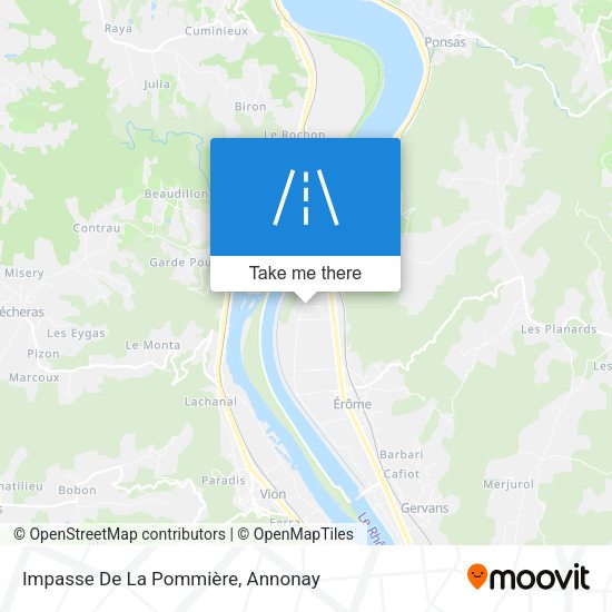 Impasse De La Pommière map