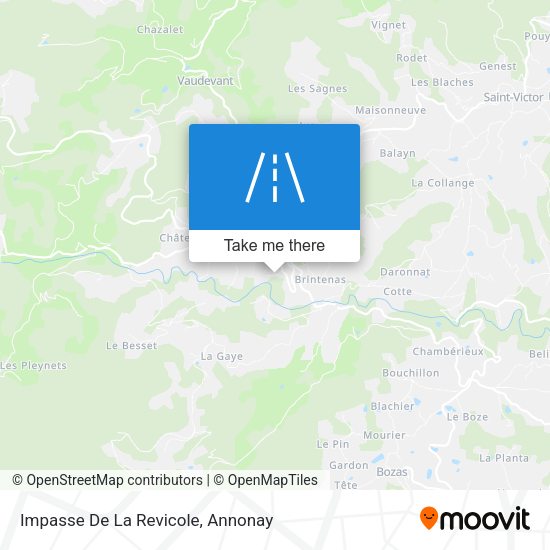 Impasse De La Revicole map