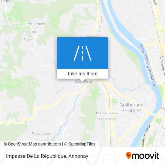 Impasse De La République map