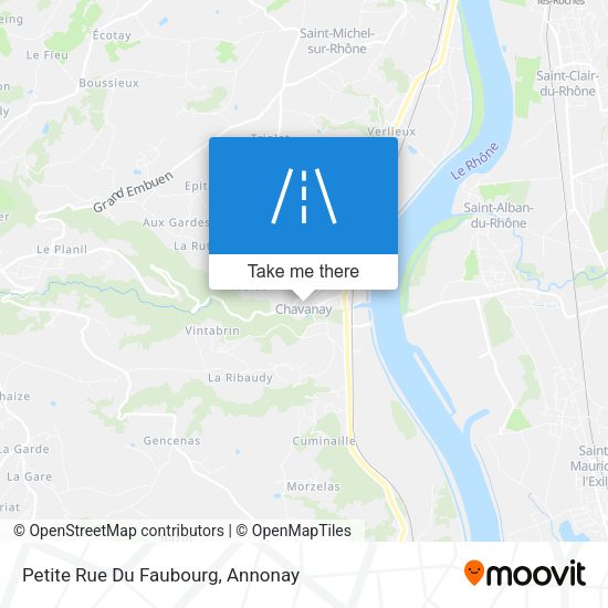 Petite Rue Du Faubourg map