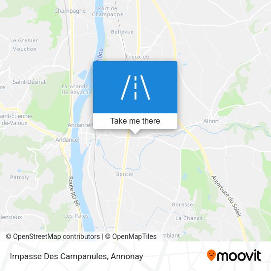 Impasse Des Campanules map