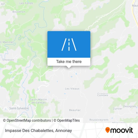 Impasse Des Chabalettes map