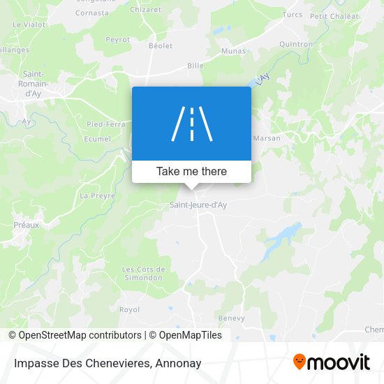 Impasse Des Chenevieres map